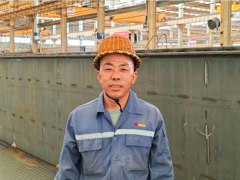 焊花灼手 匠心滚烫｜新科起重焊工张胜杰